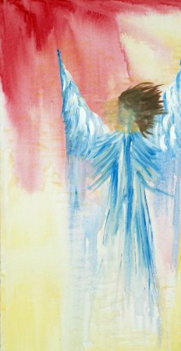 Angels Series 1 by Adrienne Harvey McCoy, Acrylic on Canvas