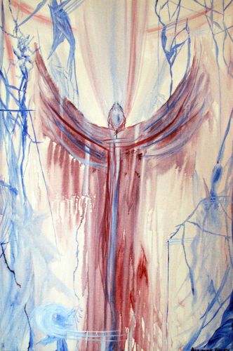 Angels Series 11 by Adrienne Harvey McCoy, Acrylic on Canvas