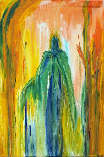 Angels Series 12 by Adrienne Harvey McCoy, Acrylic on Canvas