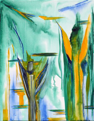 Angels Series 14 by Adrienne Harvey McCoy, Acrylic on Canvas