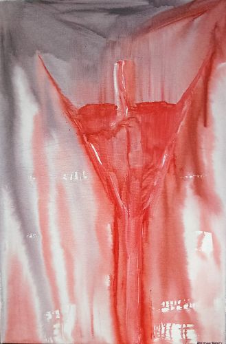 Angels Series 19 by Adrienne Harvey McCoy, Acrylic on Canvas