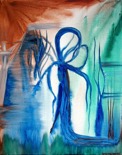 Angels Series 20 by Adrienne Harvey McCoy, Acrylic on Canvas