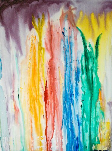Angels Series 21 by Adrienne Harvey McCoy, Acrylic on Canvas