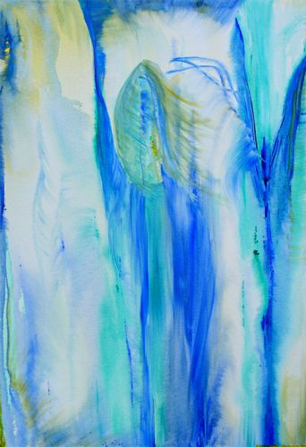 Angels Series 26 by Adrienne Harvey McCoy, Acrylic on Canvas
