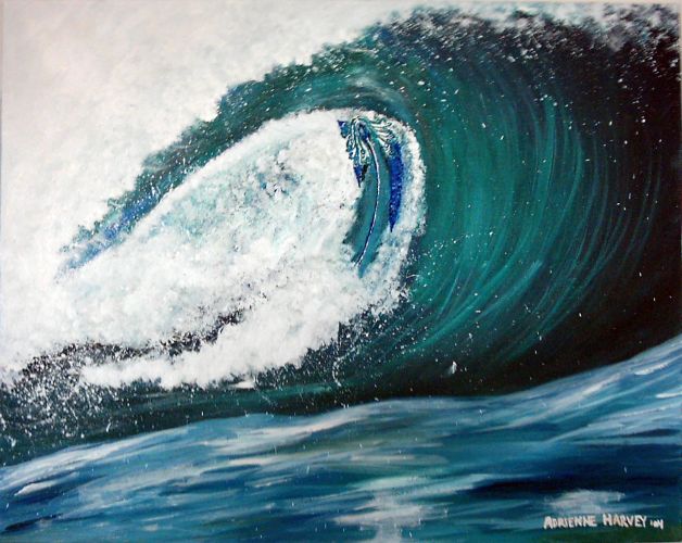 Angels Series 8 by Adrienne Harvey McCoy, Acrylic on Canvas