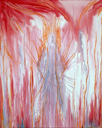 Angels Series 9 by Adrienne Harvey McCoy, Acrylic on Canvas