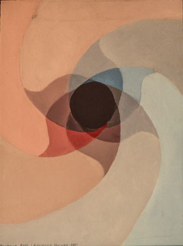 Analogous Rays painting by Adrienne Harvey McCoy
