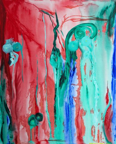 Angels Series 29 by Adrienne Harvey McCoy, Acrylic on Canvas